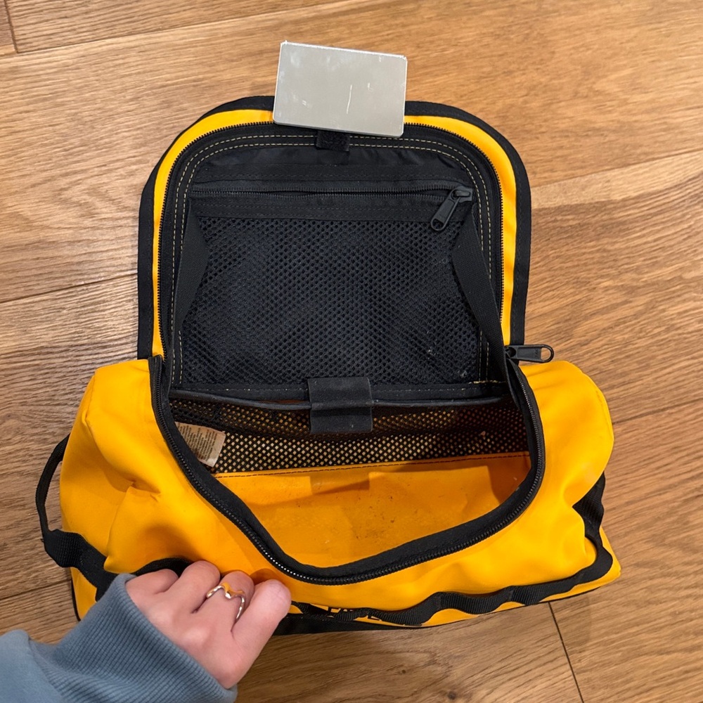 The North Face Black and Yellow Toiletry Bag - Picture 2 of 6
